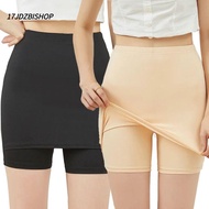 17JDZBISHOP Safety Pants, Elastic Women Safety Shorts, Fashion Breathable Slim Fit Under Skirt Women