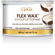 ของแท้! GiGi Flex Coconut Honee Hard Wax เฟล็กซ์ โคโคนัท ฮันนี่ ฮาร์ด แว็กซ์ เหมาะกับผิวแห้ง (แว็กสำ