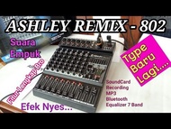 Berkualitas Mixer 8 Channel Ashley Remix 802 REMIX-802 Original