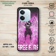 Case OPPO A3X / A3 NFC / A40 - Casing OPPO A3X / A3 NFC ( Game FF ) – Softcase Pro Camera - Hardcase
