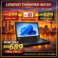 Lenovo ThinkPad W530 i7 3rd Gen | 15.6" FHD |8GB RAM 128GB SSD|Intel HD 4000|Nvidia K1000|Windows 10