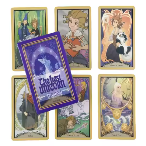The Last Unicorn Tarot 78 Tarot Deck Original Tarot Cards For Beginners