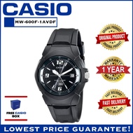 CASIO MW-600 ORIGINAL ANALOG WATCH WITH 1 YEAR WARRANTY MW600 / MW-600/ MW600F/ MW-600F / MW600F-1AV