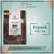Callebaut 811 Dark Chocolate Callets