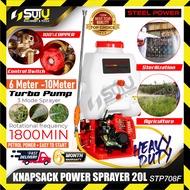 STEEL POWER STP708F 20L 3 Mode Knapsack Gasoline Engine Power Sprayer / Mist Blower Mistblower