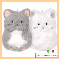 Crux Keychain Niconuoi Set of 2 Matching Plush Toy Chinchilla with Magnetic Cheeks 121598