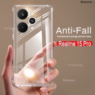 Realme15 Pro+ 2025 Clear Casing For Realme 15 Pro Plus + Pro+ 15Pro+ 15X 15T Realme15Pro+ 5G 4G Tran