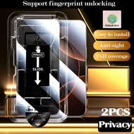 2PCS Privacy Tempered Glass For ZTE Blade V60 Design ZTE Blade V60 Vita ZTE Blade V60 Smart ZTE Blad