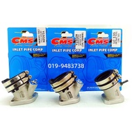 CMS Racing Intake Pipe Converter Y15ZR LC135 V1 V2 28MM 30MM 32MM 34MM 36MM Carburetor Throttle Body