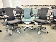 HERMAN MILLER EMBODY CHAIRS. MANY COLORS AND FABRIC OPTIONS
LOGITECH X GAMING CHAIRS