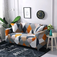 Sofa cover Interesting Pattern sofa cover (Free Pillow cover)/Anti-Skid 2 Seater sofa cover sofa Bed sofa cover