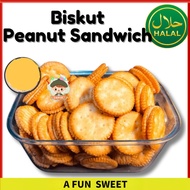 250g / 500g / 1KG Julie’s Peanut Butter｜Peanut Butter Sandwich Biscuit｜Biskut Timbang