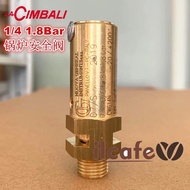 Italy Imported Kimberly KLUB GINO Semi-Automatic Coffee Machine Boiler Safety Pressure Relief Valve 