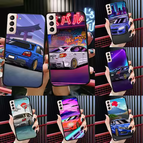 Tokyo JDM Drift Sports Car For Samsung Galaxy J1 J3 J5 J7 2016 A3 A5 2017 J6 J4 Plus J8 A6 A7 A8 A9 