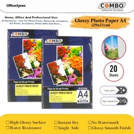 230gsm A4 Photo Paper / A4 Glossy Photo Paper / 1 Side Photo Printing Paper / 230grm A4 Photo Paper 