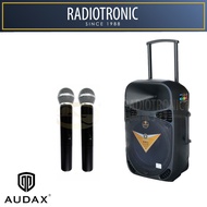 AUDAX 8/12/15 Inch Portable Speaker System With Microphones PR-8/12/15V
