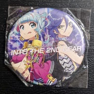 INTO THE 2ND GEAR badge - genuine Japanese Tokyo 7th Sisters game