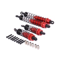 4pcs Shock Absorber Assembled Replacement for RC Car 1/12 Wltoys Wltoys 12428 12423 FY03 12628 Short