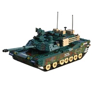 Compatible with LEGO 1968PCS Xe tăng chiến đấu chủ lực Khối đồ chơi vũ khí cho người lính Gạch quân 