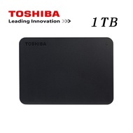 Toshiba ฮาร์ดไดรฟ์ภายนอก 1TB/2TB Harddisk External 2.5"ฮาดดิสพกพา HDD USB3.0 External Harddisk ฮาร์ด