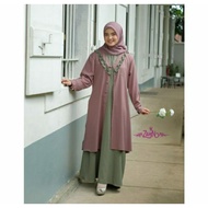 gamis remaja gamis auter terbaru gamis zahin new