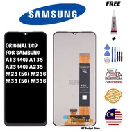 ORIGINAL LCD DISPLAY COMPATIBLE FOR SAMSUNG A13(4G) A135 / A23(4G) A235 / M23(5G) M236 / M33(5G) M33