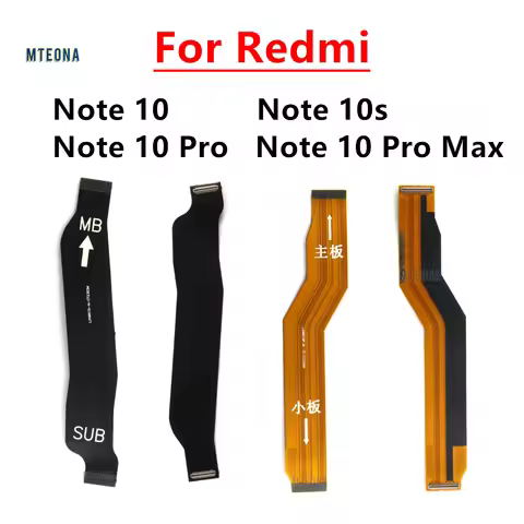 LCD Motherboard Connector Flex Cable For Xiaomi Redmi Note 10 Note 10S Note 10 Pro Max 5G Mainboard 