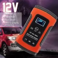 Sạc bình ắc quy 12v FOXSUR từ 4Ah-100Ah có chức năng phục hồi acquy bằng khử sunfat thông minh tự ng