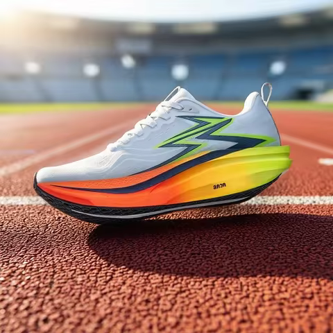 361 Degrees Flame 4.0 MIX Men Running Shoes Carbon Plate Racing Marathon Stable Rebound Wear-resista