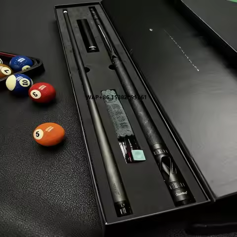 Jianying Carbon Pool Cue 11.8mm Cue Full Carbon Pure Carbon Black Technology Billiards Cue Stick Sha