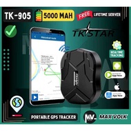 GPS Tracker TKSTAR TK905 5000 mAh Free lifetime Server Platform car motorcycle Truck GPS tracker Por
