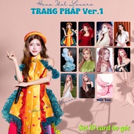 Set of 10 Idol Trang Phap Corner Cards (LUNAS / Beautiful Sister Pedaling the Wind) - Unoff Photocar
