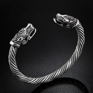 Teen Wolf Head Bracelet Indian Jewelry Fashion Accessories Viking Bracelet Men Wristband Cuff Bracel