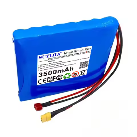 60V 3.5Ah 16S1P 18650 lithium battery pack with BMS for self-balancing scooter electric unicycle 350