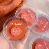 Tanako Peach Orange Blusher Blusher Powder Blusher Palette