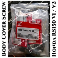 Body Cover Screw Skru Cover Set (complete) Honda RS150 RS150R Thailand Original