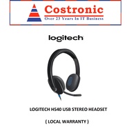 LOGITECH H540 USB STEREO HEADSET (1 year Local Ban Leong Technologies)