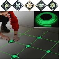 Luminous Tile Diagonal Sticker Floor Floor Tile Floor Sticker Floor Corner Flower Sticker Beautify S