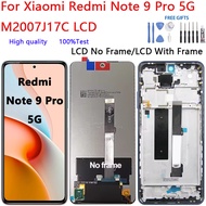For Xiaomi Redmi Note 9 Pro 5G M2007J17C LCD Display Touch Screen Digitizer Assembly Display Parts