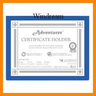 ∇ ≅ ❍ Adventurer Certificate Holder short letter size CH-3 & Adventurer Certificate Holder A4 size