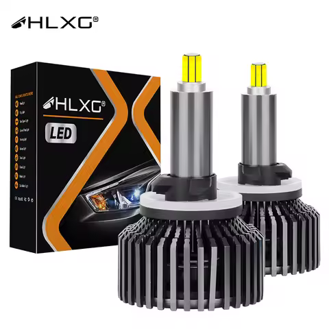 880 LED 881 H27 Canbus 360 degree 50000LM 3D Turbo Bi Led Projector Lens Car Headlight Bulbs Auto Fo