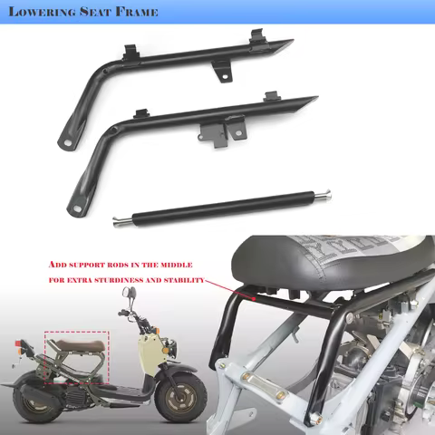 Lowering Seat Bracket Frame Bar For Gy6 Honda Ruckus / Zoomer Af58 NPS50 2003-2024 Scooter Seat Fram