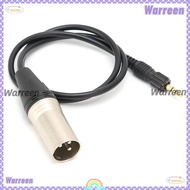 WARREEN 3.5mm to 3pin XLR Cable, 1/8inch TRS Male to 3pin XLR Male 60cm / 2.0ft Balanced Audio Cable