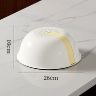 微波爐蓋罩防濺蓋食品級熱餸蓋神器耐高溫微波爐加熱專用蓋防油罩 1cm