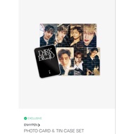 ONHAND ENHYPEN PHOTO CARD &amp; TIN CASE SET DARK BLOOD MERCH with FREEBIES