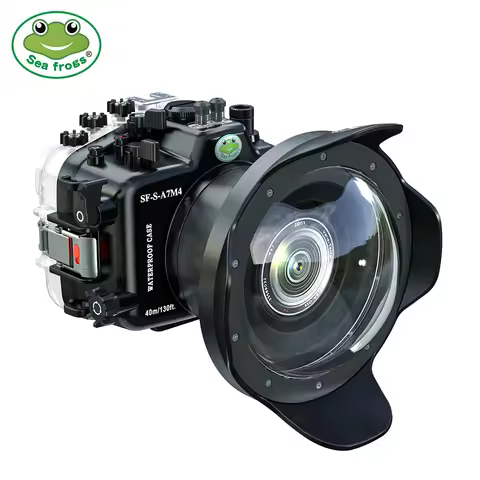 Seafrogs Scuba Diving Camera Case Cover For Sony A7 Mark IIII A7 IV Underwater Photography Equipment