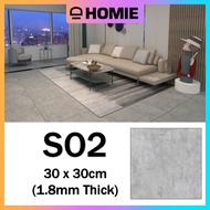 【54PCS PER BOX】 Vinyl Flooring Floor Sticker Vinyl Jubin Lantai Mozek Tampal Lantai Simen Ceramic Bi