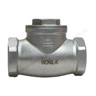 Wonil WSCS-1 1-way valve/ Threaded valve/ Threaded one-way valve/ Korean one-way valve