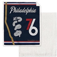Proformance Home NBA Philadelphia 76ers City Edition 2025-2026 Ultra Soft Sherpa Blanket