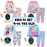 Cuddle Me 9-14 Years Old Kids Pyjamas / Glow in the Dark Children Sleepwear / Kids Pajamas Set